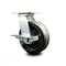 Service Caster 8 Inch Phenolic Wheel Heavy Duty Top Plate Swivel Caster with Brake SCC SCC-55S825-PHR-SLB - alternate 5